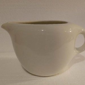 Russel Wright China Iroquois pitcher in Sugar White